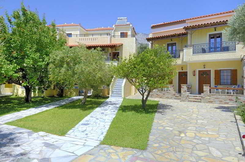 Agrilionas Hotel Marathokampos Bagian luar foto