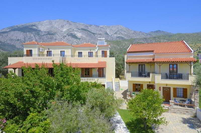 Agrilionas Hotel Marathokampos Bagian luar foto