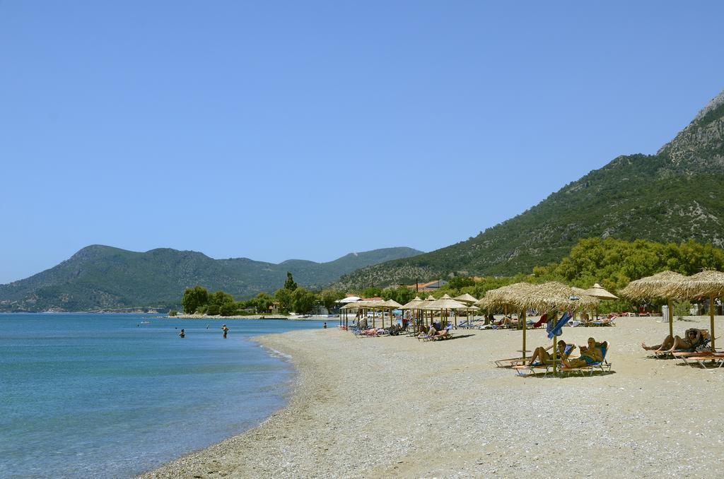 Agrilionas Hotel Marathokampos Bagian luar foto